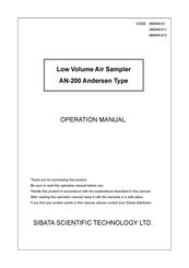 Sibata Andersen AN-200 Manuals | ManualsLib