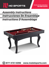 MD SPORTS BL066Y22015 Assembly Instructions Manual