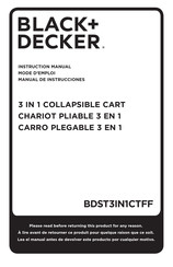 Black & Decker BDST3IN1CTFF Instruction Manual