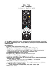 4ms Company Mini PEG User Manual