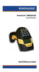 Datalogic PowerScan PM8300-DK Quick Reference Manual