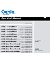 Terex Genie BBSKET14B-1010 Operator's Manual