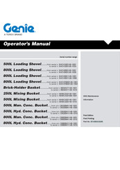 Terex Genie SHOV80015B-1028 Operator's Manual