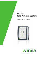 Keba KeTop Safe Wireless System Quick Start Manual