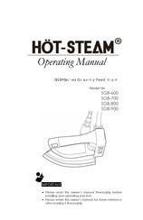 hot-steam SGB Series Operating Manual