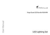 Stairville Stage Quad LED Bundle RGB WW User Manual