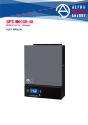 Alpha Outback Energy SPCIII6000-48 User Manual