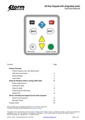 Storm EZ-Key Technical Manual