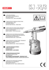 ONURFIX KJ 45/S Instructions For Use Manual