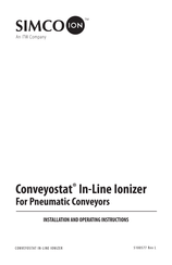 ITW Simco-Ion Conveyostat Installation And Operating Instructions Manual