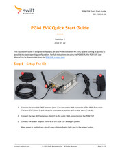 Swift Navigation PGM EVK Quick Start Manual