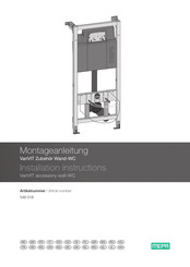 MEPA VariVIT 546 018 Installation Instructions Manual