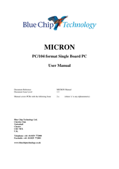 BLUE CHIP MICRON User Manual