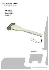 TAGSYS RFID HHU500 User Manual