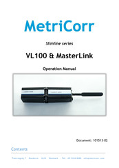 MetriCorr Slimline MasterLink Operation Manual
