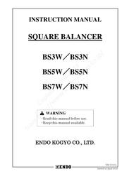 Endo BS5N Instruction Manual