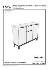 Next BRONX LIGHT A79660 Assembly Instructions Manual