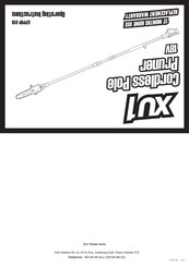 XU1 XPPHP-018 Operating Instructions Manual