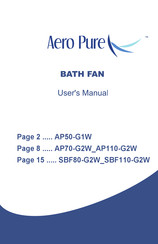 aero pure AP50-G1W User Manual