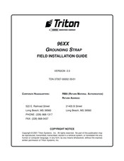 Dover Triton 96 Series Installation Manual