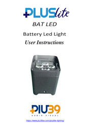 PLUSLITE BAT LED User Instructions