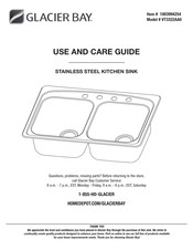 Glacier bay VT3322AA0 Use And Care Manual