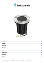 ledscom LC-EL-116 Assembly Instructions Manual