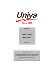 Univa U156TCD Manual