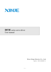 Xinje DF3E Series User Manual
