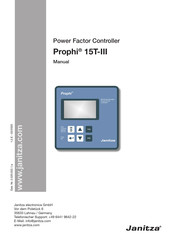 janitza Prophi 15T-III Manual