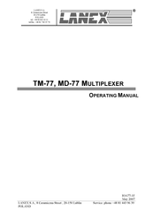Lanex TM-77 Operating Manual