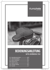 Prophete 7023 Operating Instructions Manual