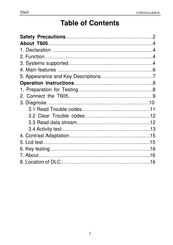 MemoScan T605 User Manual