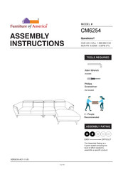 Furniture of America CM6254GY Assembly Instructions Manual