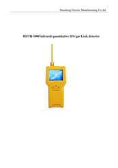 Huazheng Electric Manufacturing HZTR-1000 Manual