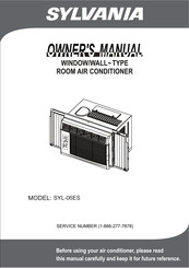 Sylvania SYL-06ES Owner's Manual