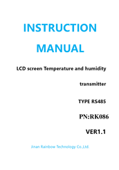 Rainbow RK086 Instruction Manual