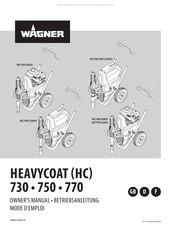 WAGNER HEAVYCOAT HC730 GAS Owner's Manual