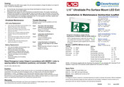 Clevertronics L10 Ultrablade Pro LUBPRO-SM Series Installation & Maintenance Instructions