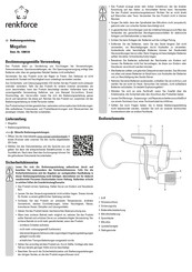 Renkforce 1398134 Operating Instructions Manual