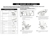 Costco Recliner 18586 Assembly Instructions