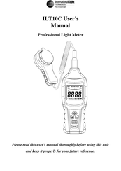 International Light Technologies ILT10C Manual