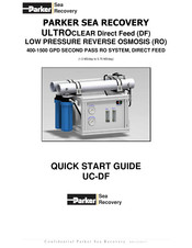 Parker UC-DF Quick Start Manual