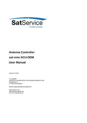 Calian SatService sat-nms ACU-ODM User Manual