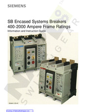 Siemens SBA 800 Information And Instruction Manual