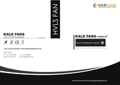 KALE FANS KL-HVLS Series Quick Start Manualline