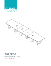 Clear Design THREE60 General Installation Manual