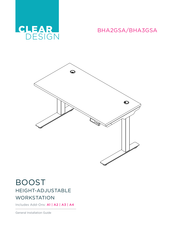 CLEAR DESIGN BHA3GSA General Installation Manual