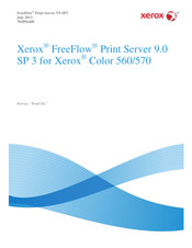 Xerox FreeFlow SP 3 Manual