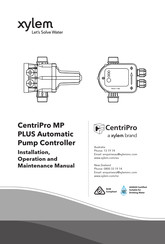 Xylem CentriPro MP PLUS Installation, Operation And Maintenance Manual